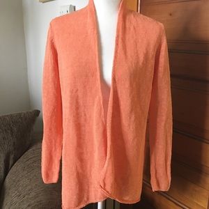Eileen Fisher open front sweater